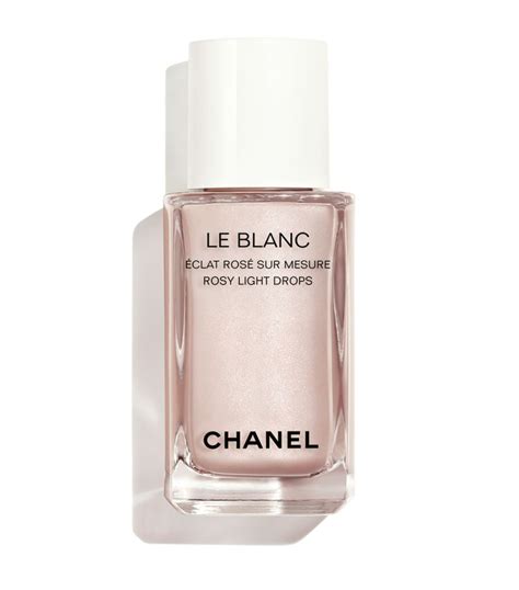 chanel light drops|le blanc rosy light drops.